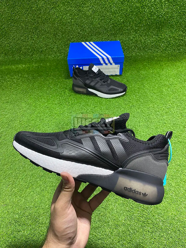 ZX 2.0 (Blk/W) (Real Boost) (Premium Quality) buy online Pakistan - Weeby Shoes