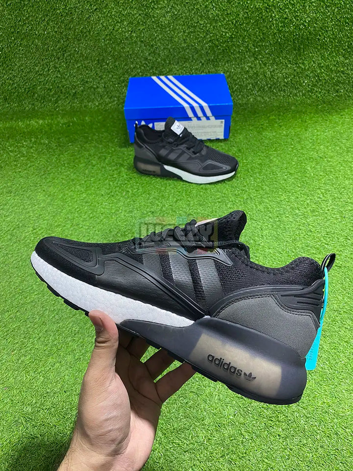 ZX 2.0 (Blk/W) (Real Boost) (Premium Quality) buy online Pakistan - Weeby Shoes