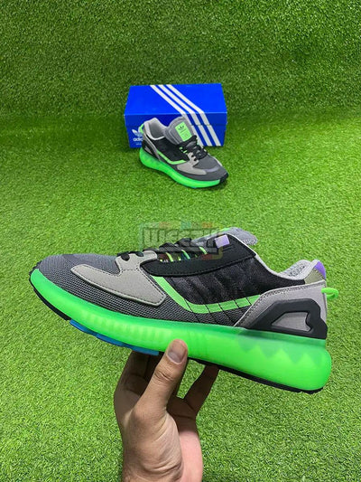 ZX 5K Boost (Grey/Green) (Original Quality 1:1)